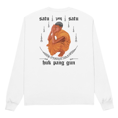 Monk Pray Champion Long Sleeve Shirt