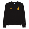 Gold Chain Buddha Champion Sweatshirt