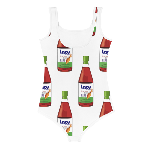 Nam Pa Fish Sauce All-Over Print Kids Swimsuit