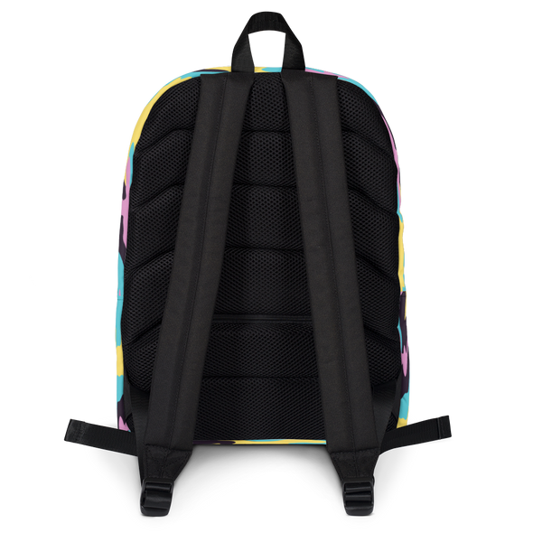 Laos Teal Camo All-Over Backpack