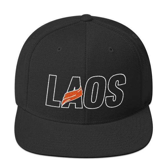 LAOS Sash Outline Snapback Hat