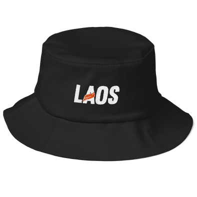 Laos Sash Logo Flexfit Bucket Hat