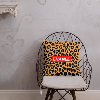 EHANEE Cheetah Print Premium Pillow