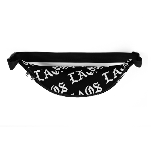 Laos Old English All-Over Fanny Pack