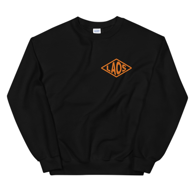 Orange Laos Diamond Logo Sweatshirt