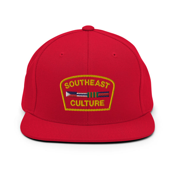 Southeast Culture Veteran Snapback Hat