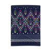 Lao Navy Traditional Textile Polyester Blanket