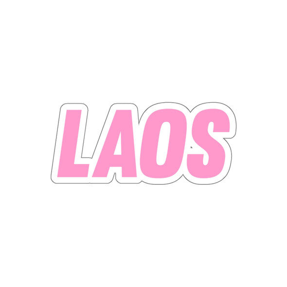 Laos Kiss-Cut Stickers