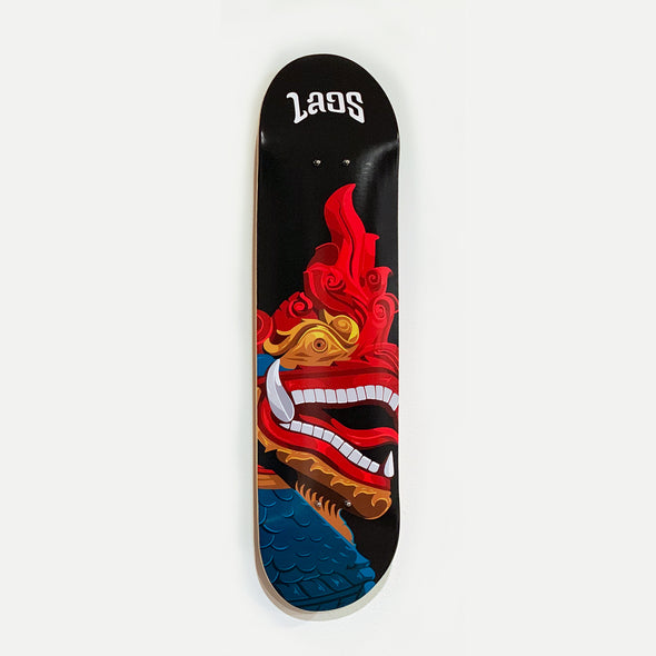 Skate Deck with Wall Mount