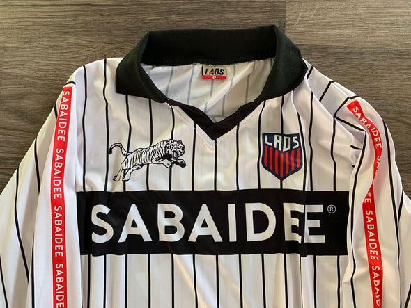 Sabaidee Stripe Long Sleeve Soccer Jersey