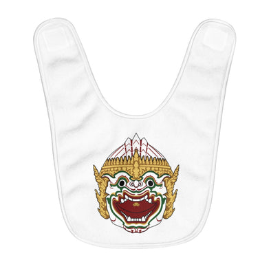 Monkey King Fleece Baby Bib