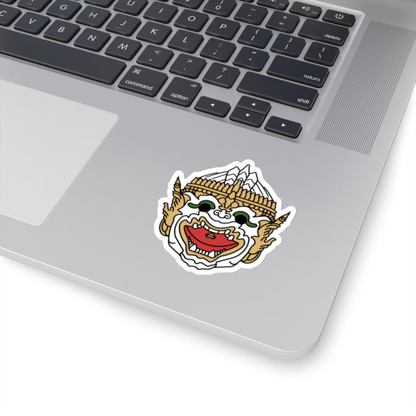 Monkey Warrior Kiss-Cut Stickers