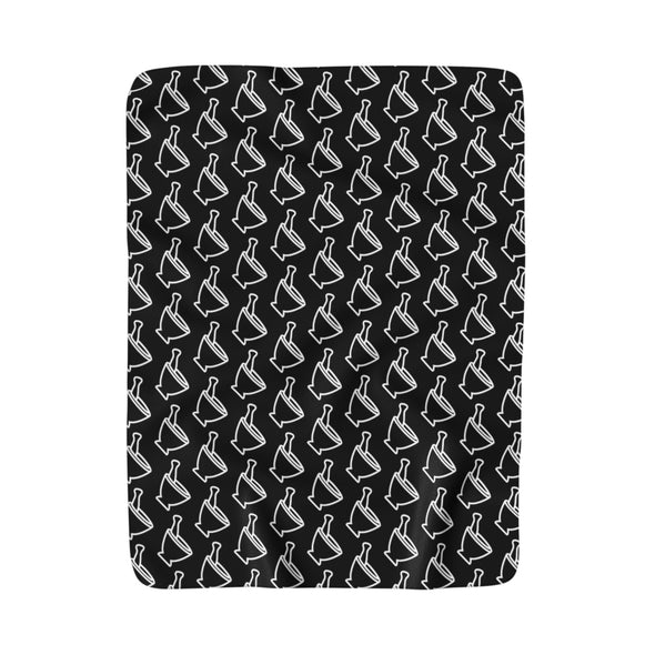 Kok and Sak Sherpa Fleece Blanket