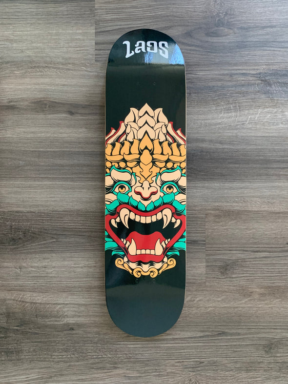Skateboard Deck with Wall Mount