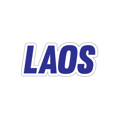 Laos Kiss-Cut Stickers