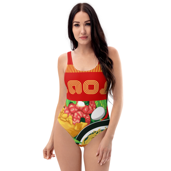 Mi Mama Noodles One-Piece Swimsuit
