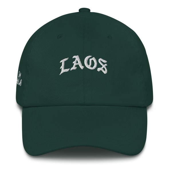 Laos Old English Dad hat