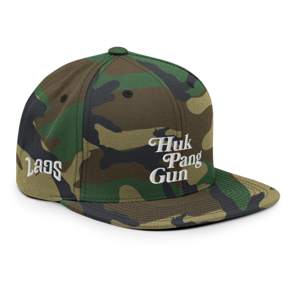 Huk Pang Gun Snapback Hat
