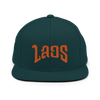Laos Script Snapback Hat