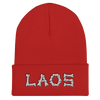 Laos Bone Logo Cuffed Beanie