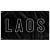 Laos Outline Flag