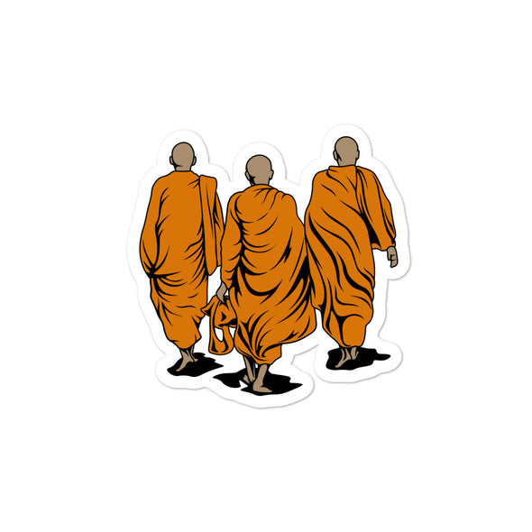 Monk March Bubble-free stickers