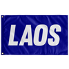 Laos Blue Flag