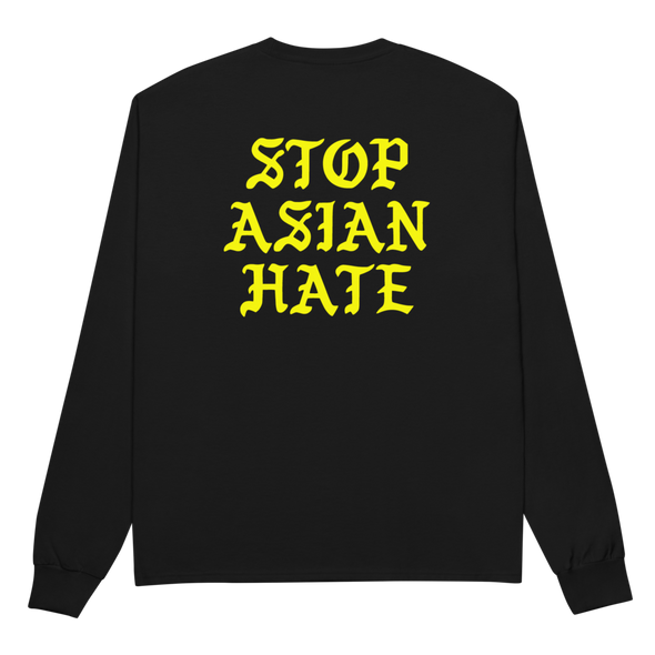Stop Asian Hate Champion Long Sleeve Shirt