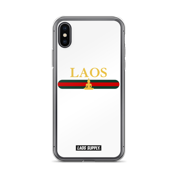 Laos Buddha Stripe iPhone Case