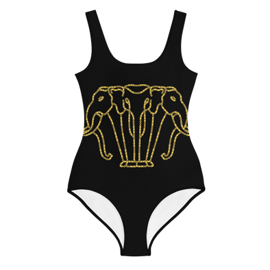 24K Kingdom All-Over Print Youth Swimsuit
