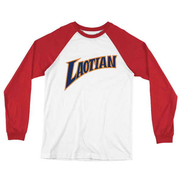 Laotian Dubs Long Sleeve Baseball T-Shirt