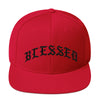 Blessed Old English Snapback Hat