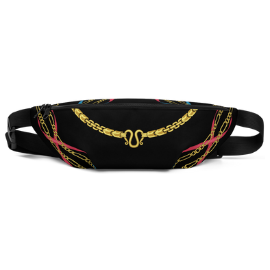 Crossed Chain Fanny Pack