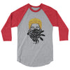 Lao Queen Medusa 3/4 sleeve raglan shirt