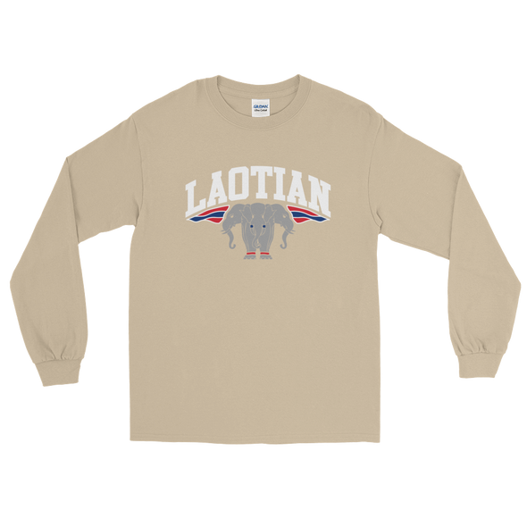 Three Head Elephant Long Sleeve T-Shirt