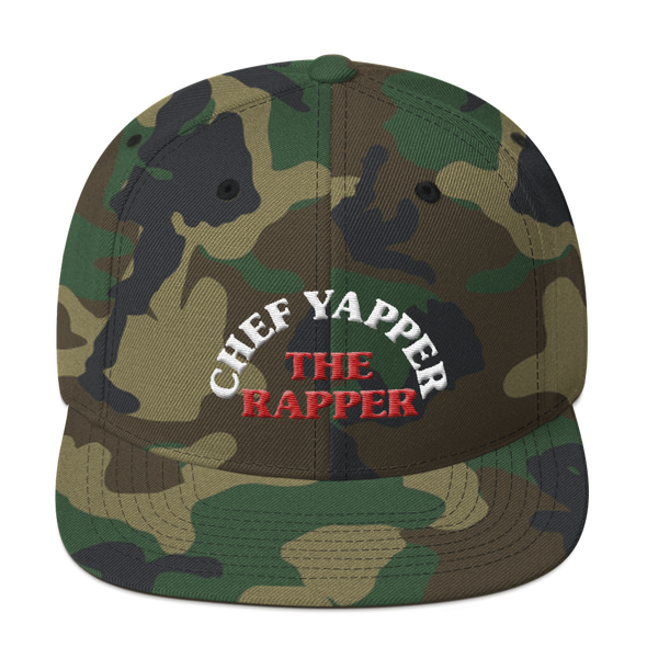 Chef Yapper The Rapper Snapback Hat (Jack Bangerz)