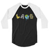 LAOS Shine 3/4 sleeve raglan shirt