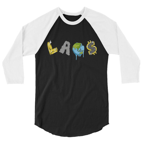 LAOS Shine 3/4 sleeve raglan shirt