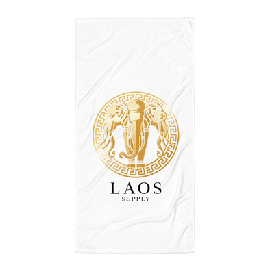 Laos Supply Elephant Beach Towel