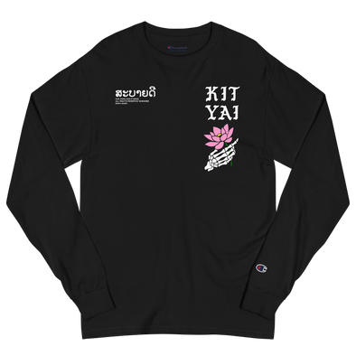 Kit Yai (Think Big) Champion Long Sleeve Shirt