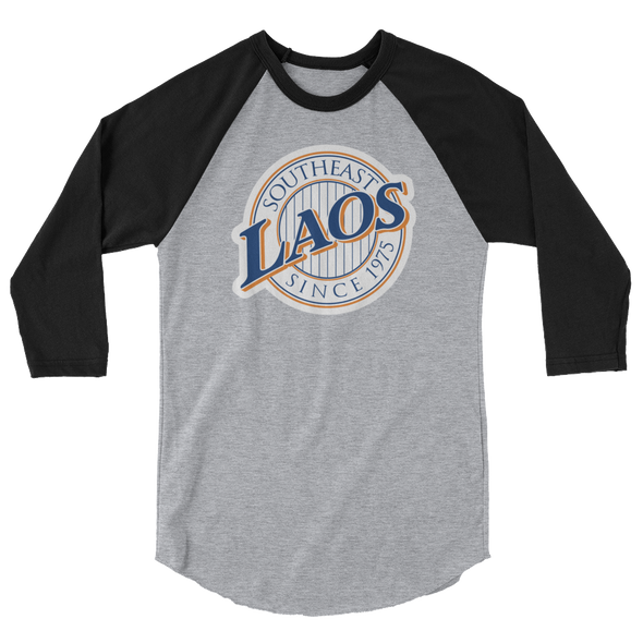 Laos Daygo 3/4 sleeve raglan shirt