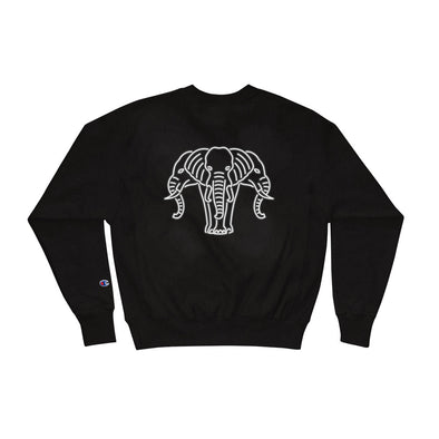 Neon Three Head Elephant Champion Sweatshirt