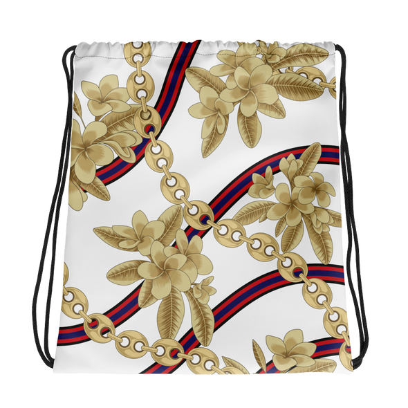 Dok Champa Chain All-Over Drawstring bag