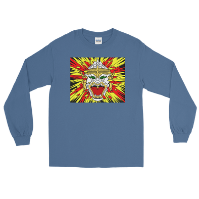 Hanuman Explode Men’s Long Sleeve Shirt