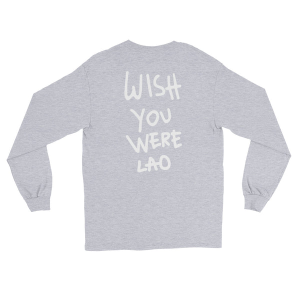 Wish You Were Lao Long Sleeve T-Shirt
