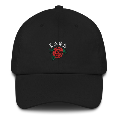 Laos Rose Logo Dad hat