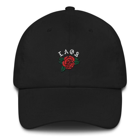 Laos Rose Logo Dad hat