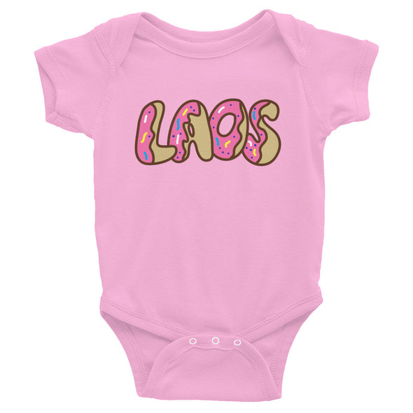 Laos Donut Pink Infant Bodysuit