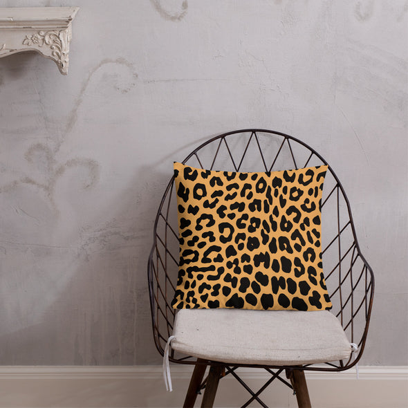 EHANEE Cheetah Print Premium Pillow