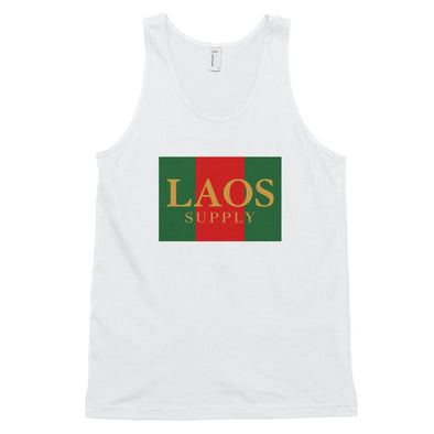 Laos Red Green Box Tank Top